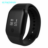 Sports Smart Wristband Bracelet Watch Blood Oxygen Pedometer