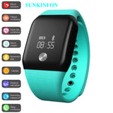 Sports Smart Wristband Bracelet Watch Blood Oxygen Pedometer